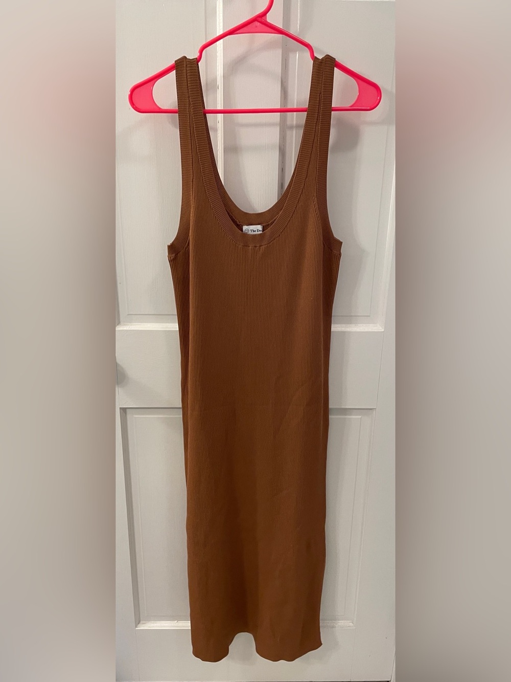 The Drop Women's Yasmin Side-Slit Midi Sweater Tank Dress - Picture 4 of 8